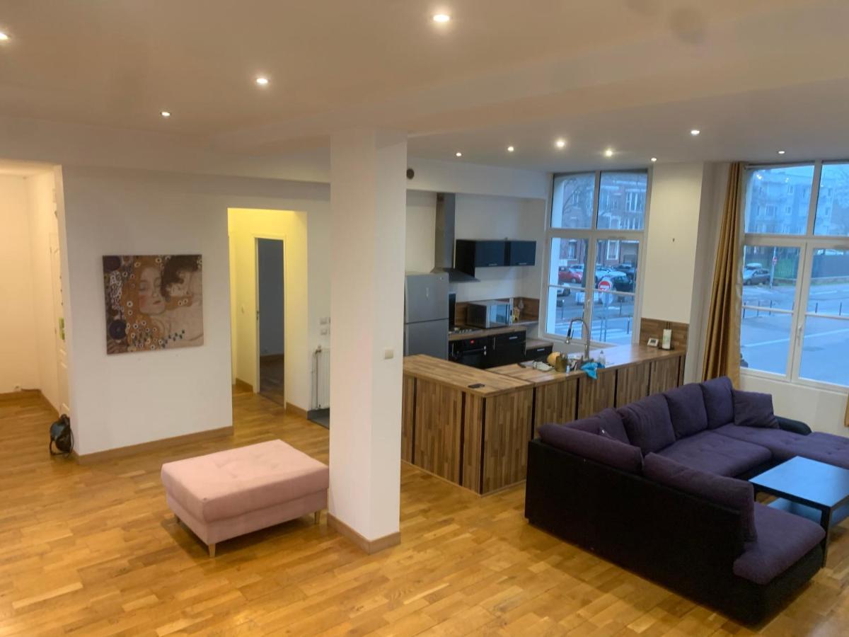 Spacieux 100 M2 Pour 7 Personnes En Plein Centre-Ville Lille Extérieur photo